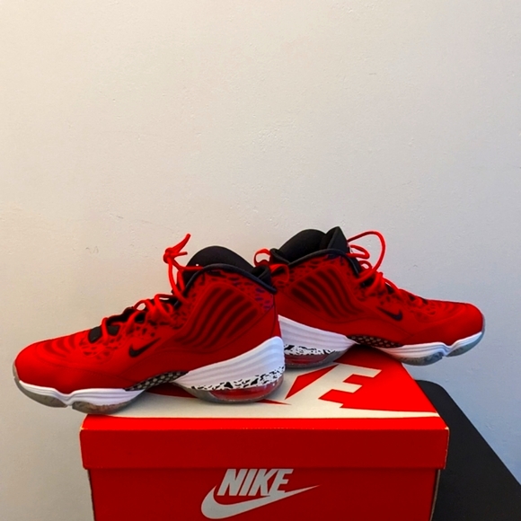 NEW Nike Air Penny 5 GS 'University Red' Size 7Y - Picture 7 of 12
